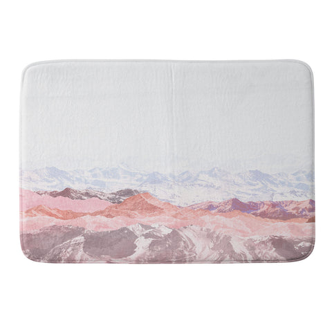 Iveta Abolina Pastel Mountains III Memory Foam Bath Mat