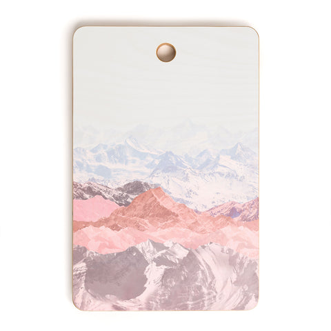 Iveta Abolina Pastel Mountains III Cutting Board Rectangle