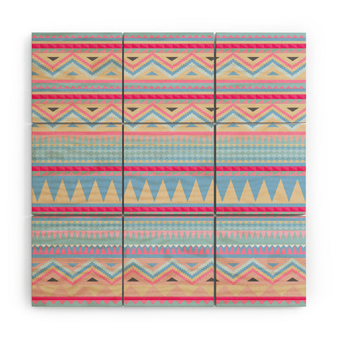 Iveta Abolina Pastel Navajo Wood Wall Mural