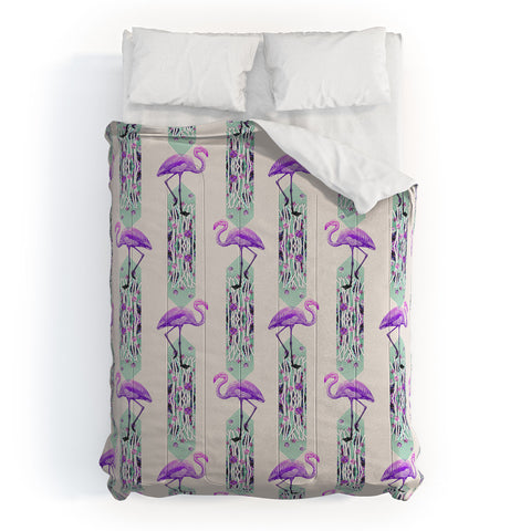 Iveta Abolina Pattern of Flamingo Comforter