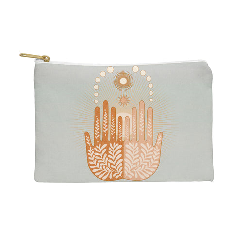 Iveta Abolina Peace Sun Hands Pouch