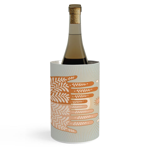 Iveta Abolina Peace Sun Hands Wine Chiller