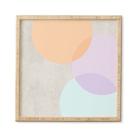 Iveta Abolina Peach Cobbler Framed Wall Art