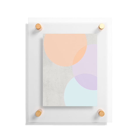 Iveta Abolina Peach Cobbler Floating Acrylic Print