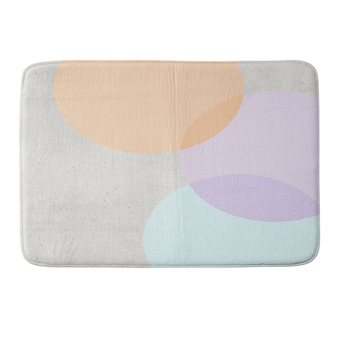 Iveta Abolina Peach Cobbler Memory Foam Bath Mat