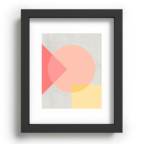 Iveta Abolina Peach Cobbler II Recessed Framing Rectangle