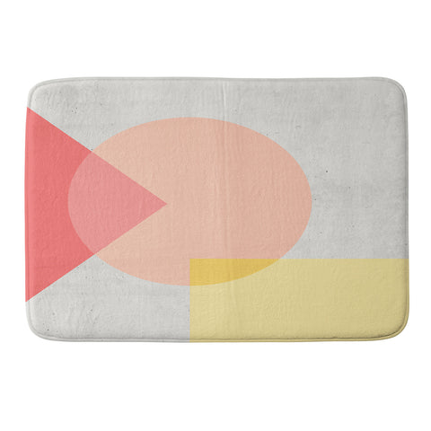 Iveta Abolina Peach Cobbler II Memory Foam Bath Mat