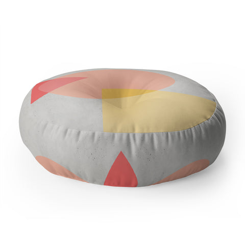 Iveta Abolina Peach Cobbler II Floor Pillow Round