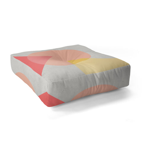 Iveta Abolina Peach Cobbler II Floor Pillow Square