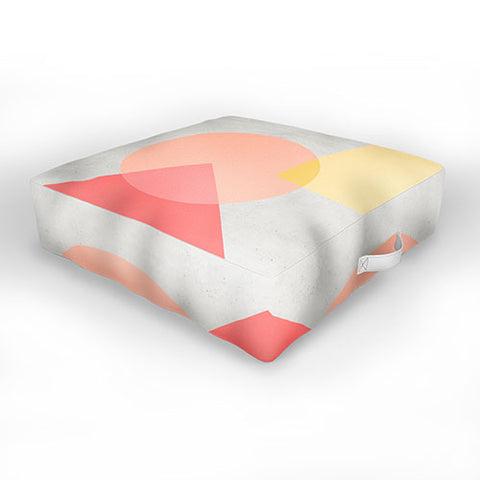 Iveta Abolina Peach Cobbler II Outdoor Floor Cushion
