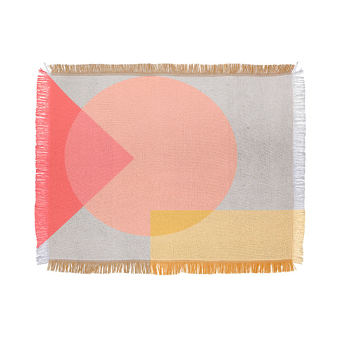 Iveta Abolina Peach Cobbler II Throw Blanket