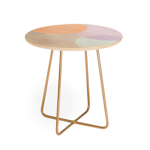 Iveta Abolina Peach Cobbler Round Side Table
