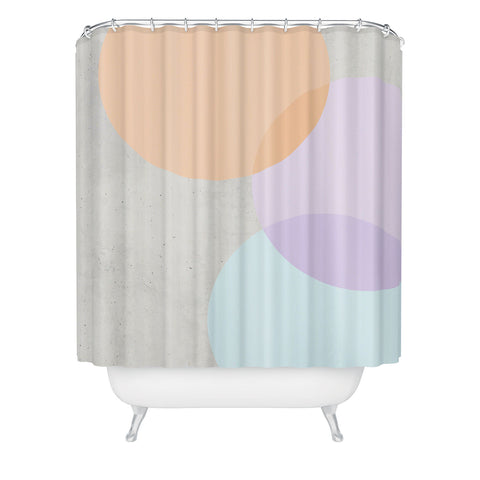 Iveta Abolina Peach Cobbler Shower Curtain