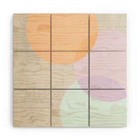 Iveta Abolina Peach Cobbler Wood Wall Mural