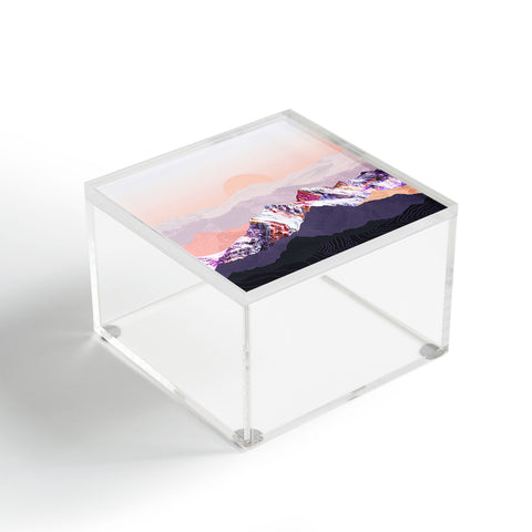 Iveta Abolina Peach Sunset Acrylic Box