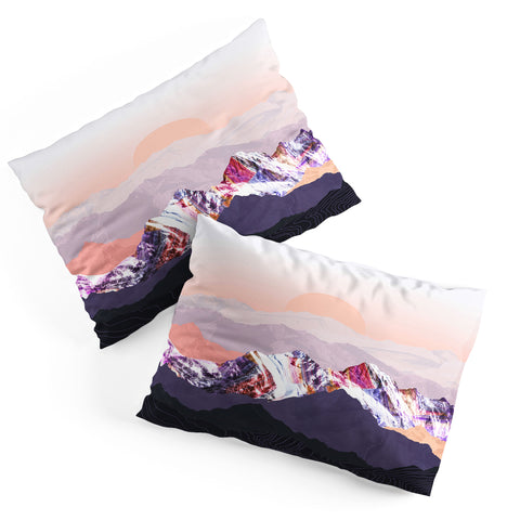 Iveta Abolina Peach Sunset Pillow Shams