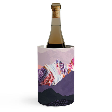 Iveta Abolina Peach Sunset Wine Chiller