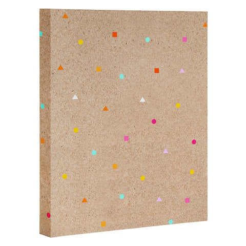 Iveta Abolina Peach Taffy Art Canvas