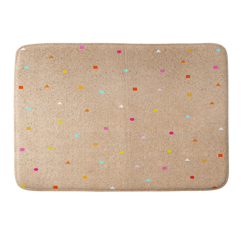 Iveta Abolina Peach Taffy Memory Foam Bath Mat