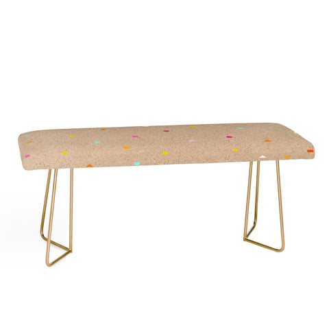 Iveta Abolina Peach Taffy Bench