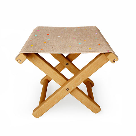Iveta Abolina Peach Taffy Folding Stool