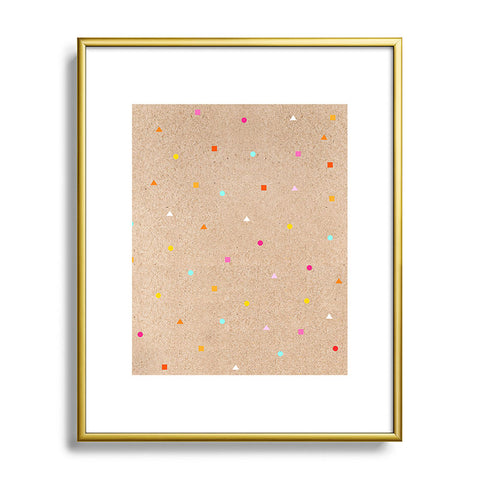 Iveta Abolina Peach Taffy Metal Framed Art Print