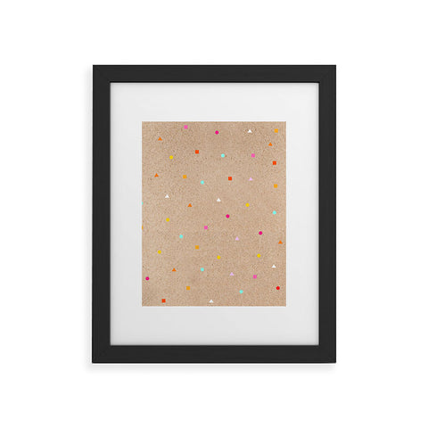 Iveta Abolina Peach Taffy Framed Art Print