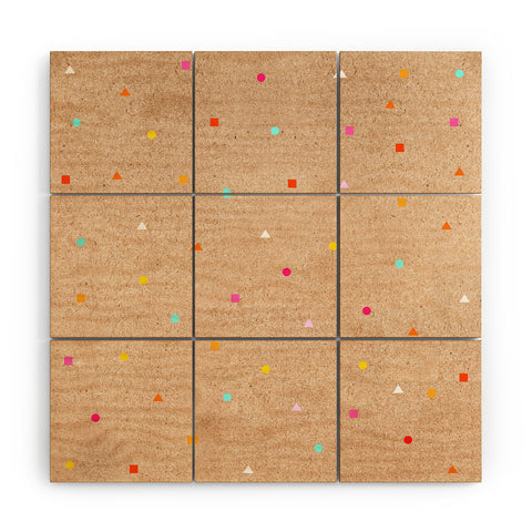 Iveta Abolina Peach Taffy Wood Wall Mural