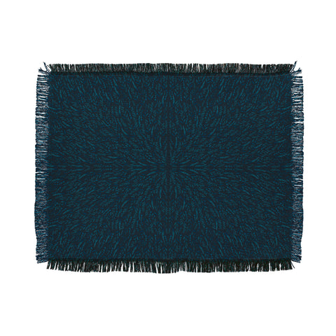Iveta Abolina Peacock Pond Throw Blanket