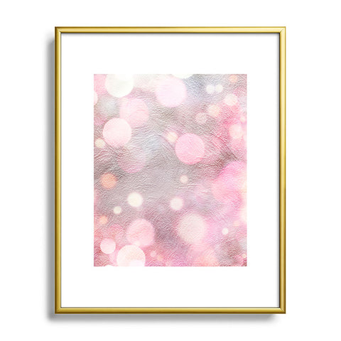 Iveta Abolina Pearl Cream Metal Framed Art Print