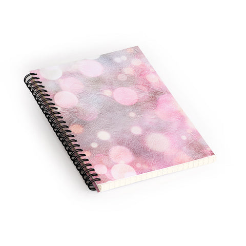 Iveta Abolina Pearl Cream Spiral Notebook