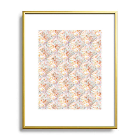 Iveta Abolina Pearl Sand Metal Framed Art Print