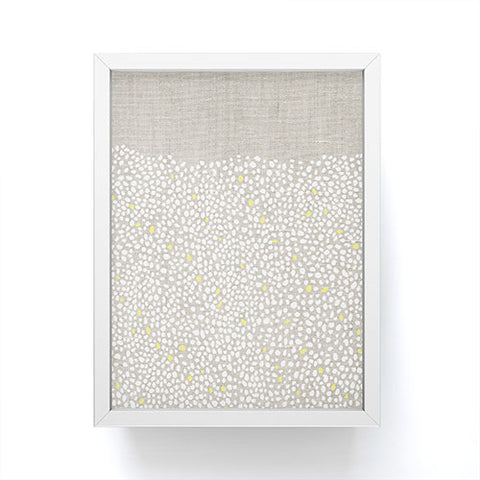 Iveta Abolina Pebbles Framed Mini Art Print