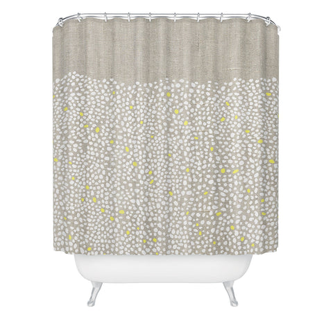 Iveta Abolina Pebbles Shower Curtain