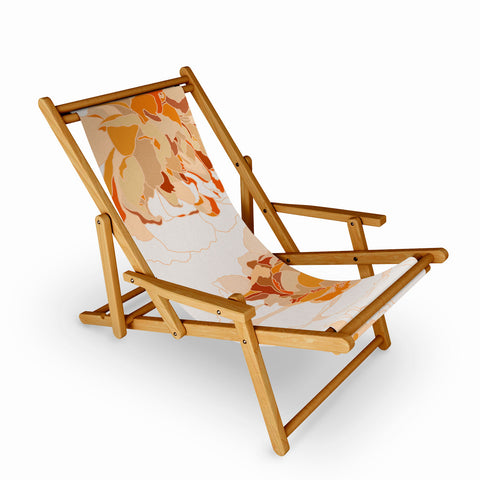 Iveta Abolina Peony Line Art I Sling Chair