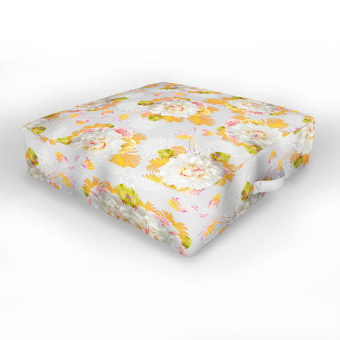 Iveta Abolina Peony Love Outdoor Floor Cushion