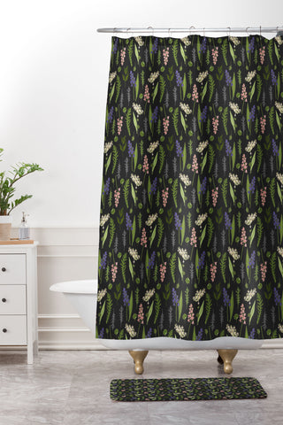 Iveta Abolina Pierrette Shower Curtain And Mat