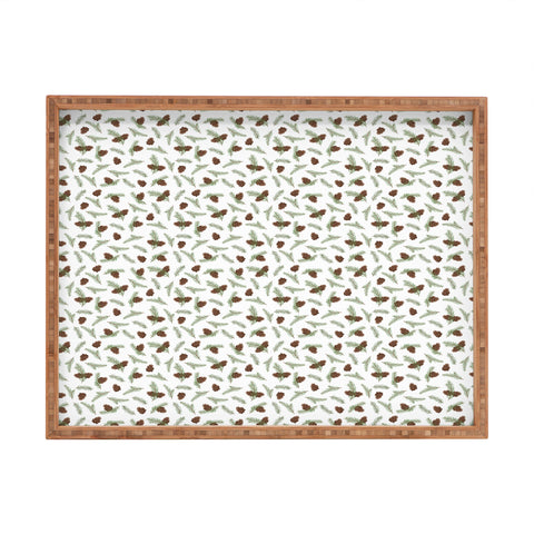 Iveta Abolina Pine Cone Dance I Rectangular Tray