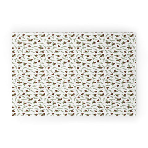 Iveta Abolina Pine Cone Dance I Welcome Mat