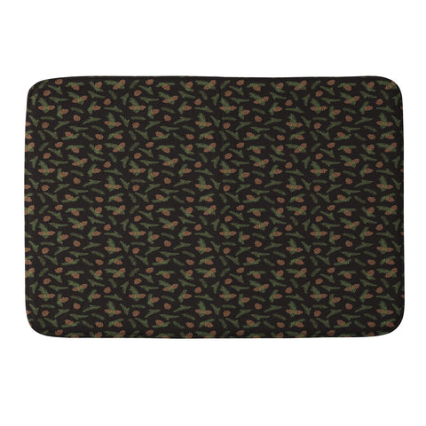 Iveta Abolina Pine Cone Dance II Memory Foam Bath Mat