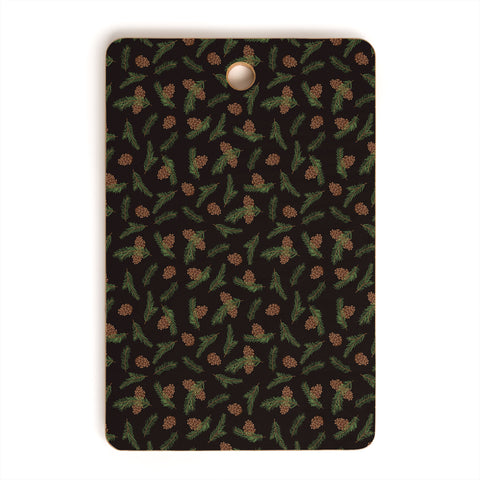 Iveta Abolina Pine Cone Dance II Cutting Board Rectangle