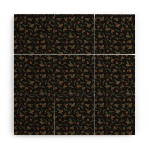 Iveta Abolina Pine Cone Dance II Wood Wall Mural
