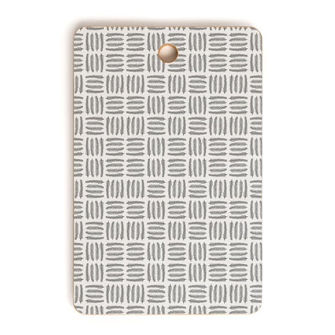 Iveta Abolina Pine Needle Checker I Cutting Board Rectangle