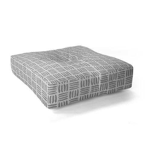 Iveta Abolina Pine Needle Checker I Floor Pillow Square