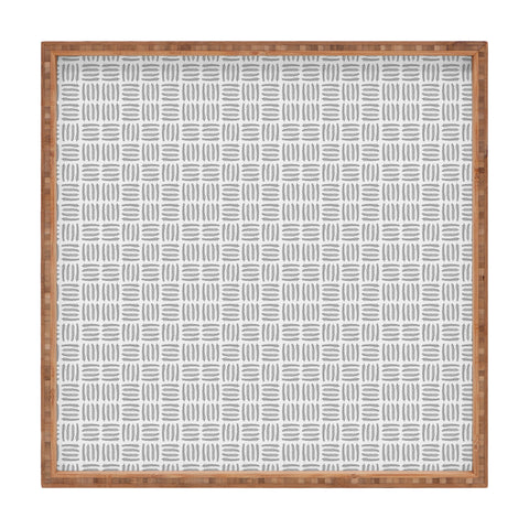Iveta Abolina Pine Needle Checker I Square Tray