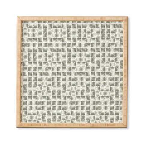 Iveta Abolina Pine Needle Checker II Framed Wall Art