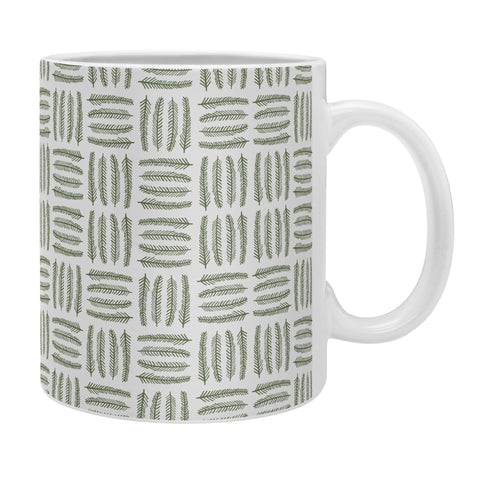 Iveta Abolina Pine Needle Checker II Coffee Mug