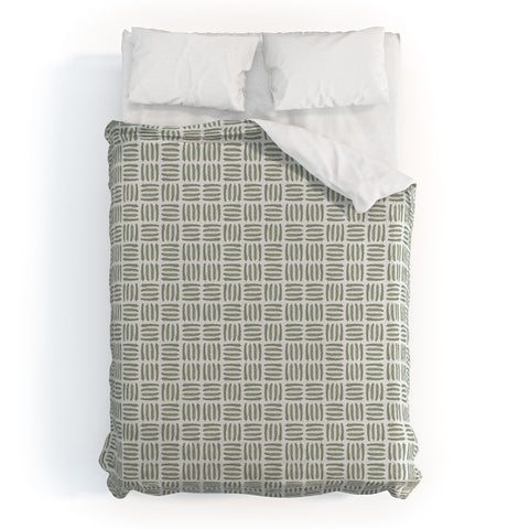 Iveta Abolina Pine Needle Checker II Duvet Cover