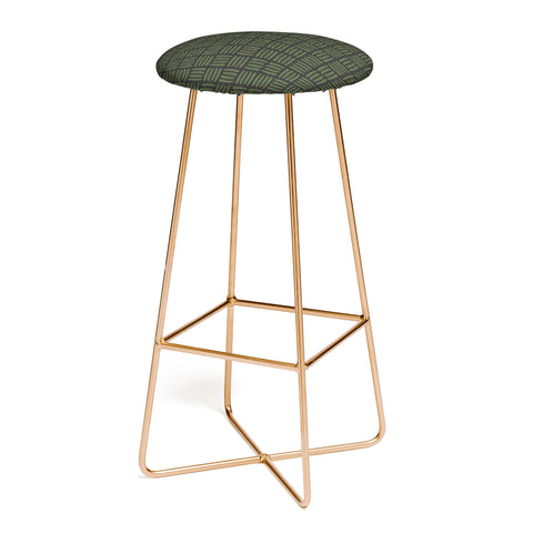 Iveta Abolina Pine Needle Checker III Bar Stool