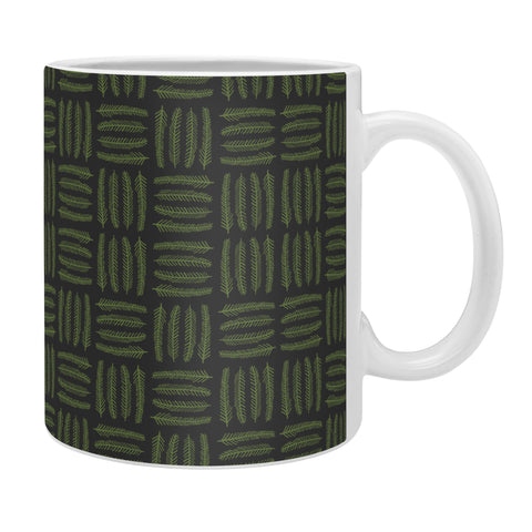 Iveta Abolina Pine Needle Checker III Coffee Mug